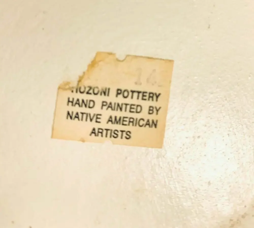 Navajo Pottery Pastel Signed